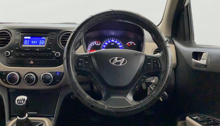 2015 Hyundai Xcent S 1.2, Petrol, Manual, 48,168 km, Steering Wheel Close Up