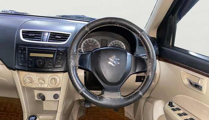 2014 Maruti Swift Dzire VXI, Petrol, Manual, 89,040 km, Steering Wheel Close Up