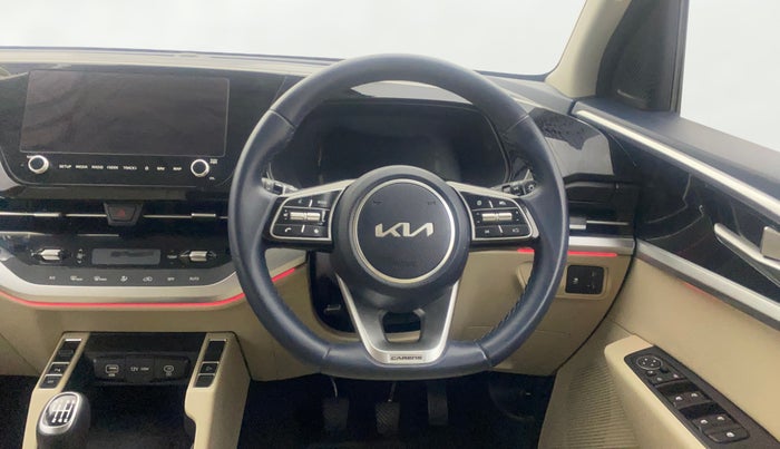 2022 KIA CARENS LUXURY 1.5 DIESEL 7 STR, Diesel, Manual, 22,170 km, Steering Wheel Close Up