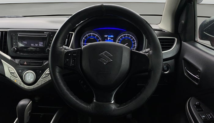 2017 Maruti Baleno ZETA CVT PETROL 1.2, Petrol, Automatic, 86,242 km, Steering Wheel Close Up