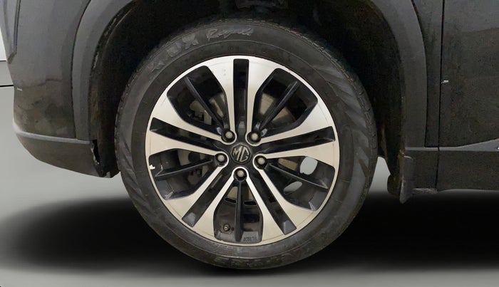 2021 MG HECTOR PLUS SHARP 1.5 PETROL TURBO DCT 6-STR, Petrol, Automatic, 25,050 km, Left Front Wheel