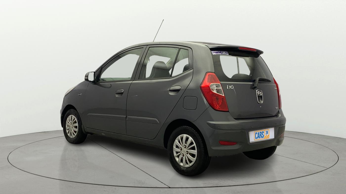 2013 Hyundai i10 SPORTZ 1.2, Petrol, Manual, 1,31,567 km, Left Back Diagonal