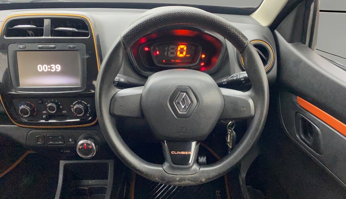 2019 Renault Kwid CLIMBER 1.0 AMT, Petrol, Automatic, 74,108 km, Steering Wheel Close Up