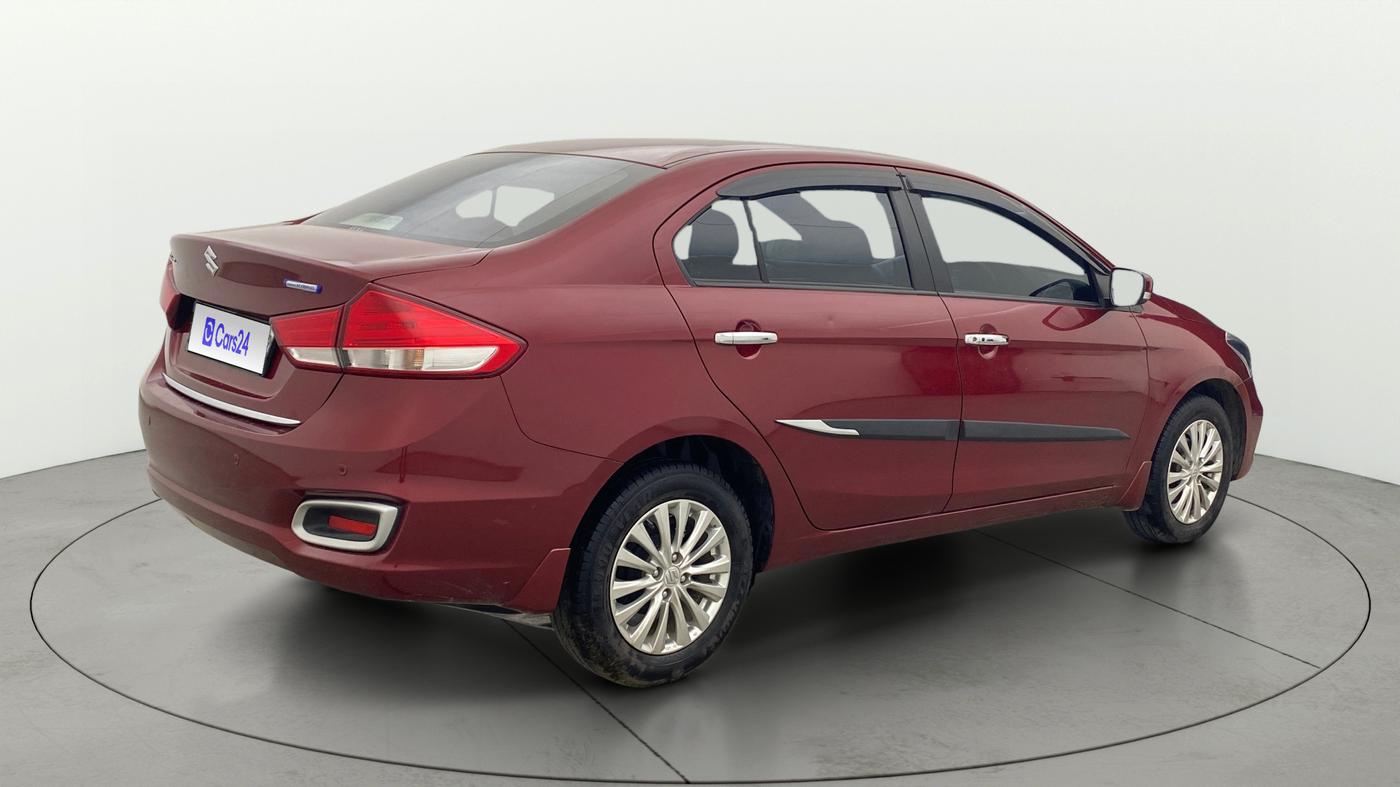 2024 Maruti Ciaz ZETA AT 1.5  SHVS PETROL, Petrol, Automatic, 8,236 km, Right Back Diagonal