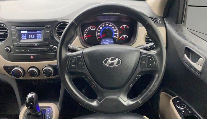 2014 Hyundai Grand i10 ASTA AT 1.2 KAPPA VTVT, Petrol, Automatic, 78,922 km, Steering Wheel Close Up