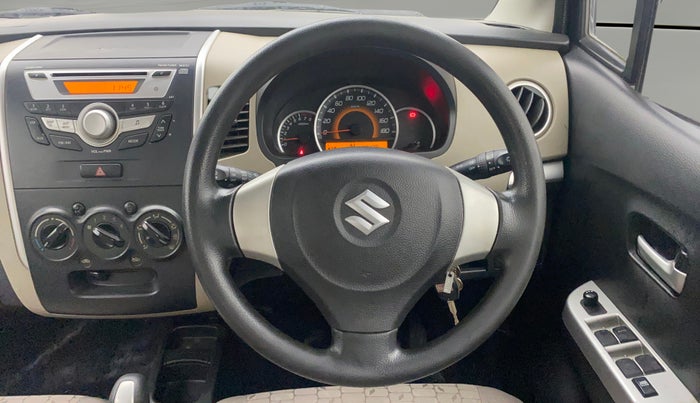 2016 Maruti Wagon R 1.0 VXI AMT, Petrol, Automatic, 23,178 km, Steering Wheel Close Up