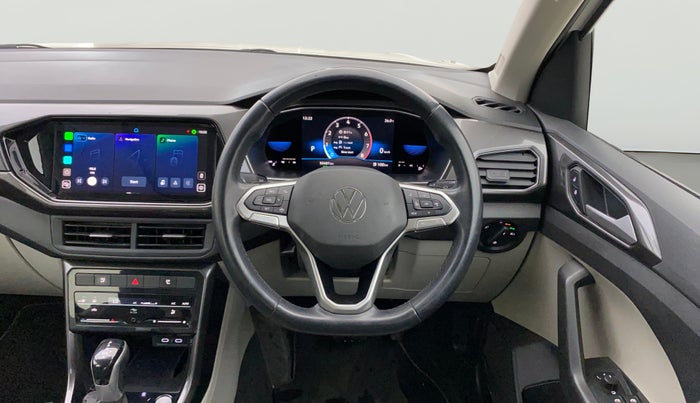 2022 Volkswagen TAIGUN TOPLINE 1.0 TSI AT, Petrol, Automatic, 55,400 km, Steering Wheel Close Up
