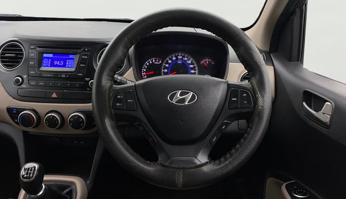 2015 Hyundai Grand i10 ASTA 1.2 KAPPA VTVT, Petrol, Manual, 95,057 km, Steering Wheel Close Up