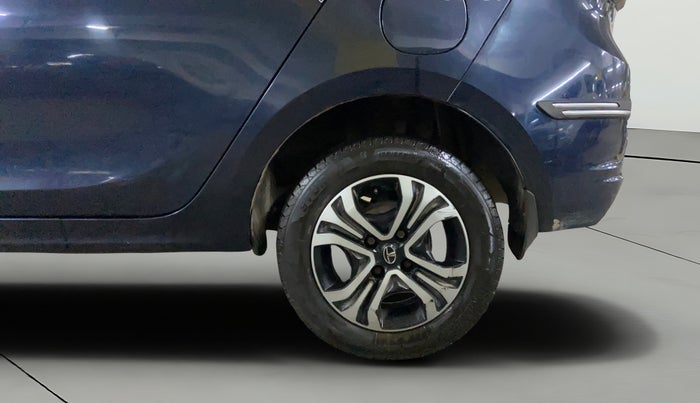 2022 Tata TIGOR XZ PLUS CNG, CNG, Manual, 53,188 km, Left Rear Wheel