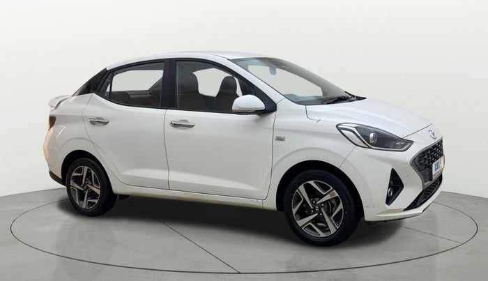 2021 Hyundai AURA SX PLUS 1.2 AMT, Petrol, Automatic, 40,109 km, Right Front Diagonal