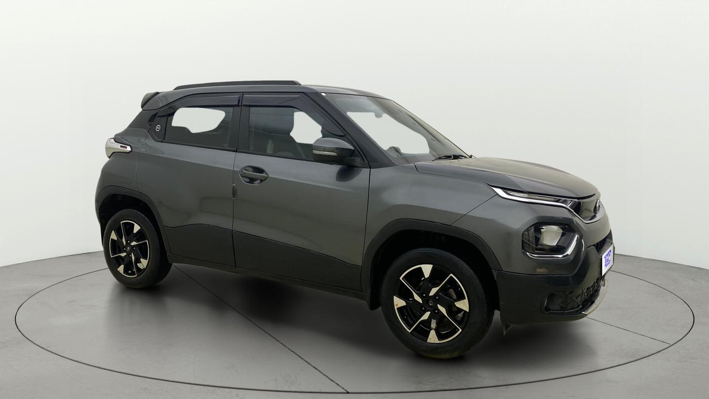 2023 Tata PUNCH ACCOMPLISHED DAZZLE SUNROOF CNG MT, CNG, Manual, 32,960 km, Right Front Diagonal