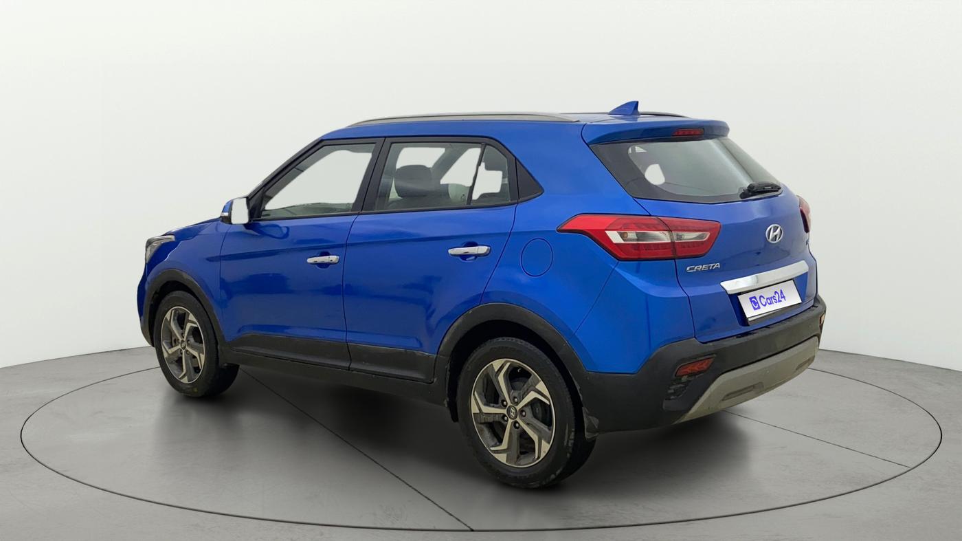 2019 Hyundai Creta SX AT 1.6 PETROL, Petrol, Automatic, 66,033 km, Left Back Diagonal