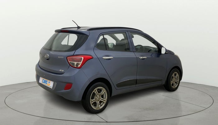 2014 Hyundai Grand i10 SPORTZ 1.2 KAPPA VTVT, Petrol, Manual, 33,989 km, Right Back Diagonal