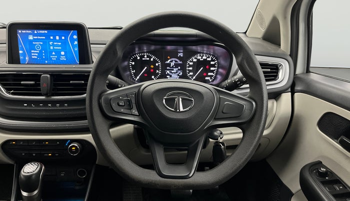 2023 Tata ALTROZ XMA Plus (S) DCT, Petrol, Automatic, 25,446 km, Steering Wheel Close Up