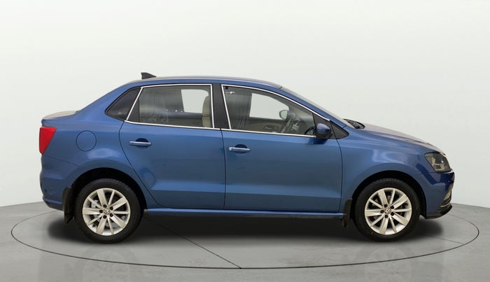 2016 Volkswagen Ameo HIGHLINE DSG 1.5 DIESEL , Diesel, Automatic, 1,21,481 km, Right Side View