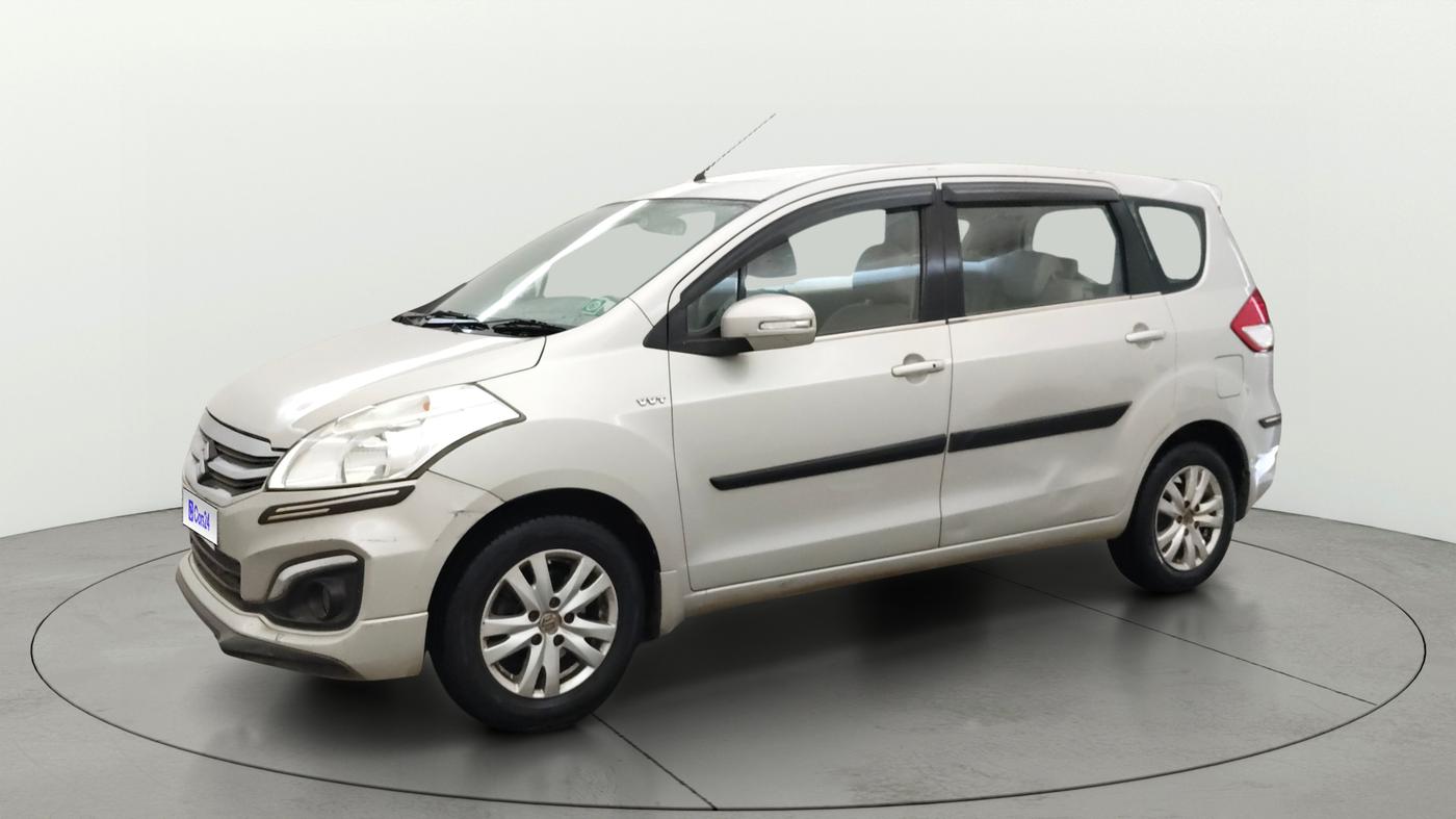 2017 Maruti Ertiga ZXI+, Petrol, Manual, 40,365 km, Left Front Diagonal