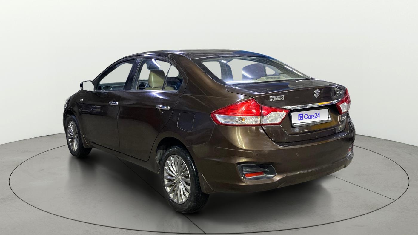 2015 Maruti Ciaz ZXI+, Petrol, Manual, 53,318 km, Left Back Diagonal