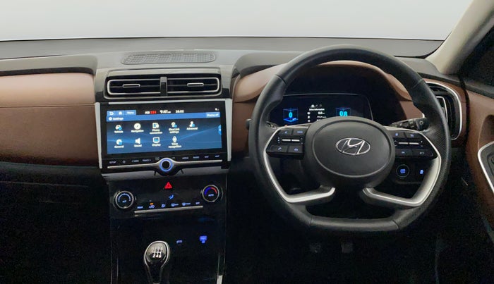 2021 Hyundai ALCAZAR PLATINUM 2.0 MT 7STR, Petrol, Manual, 38,444 km, Steering Wheel Close Up