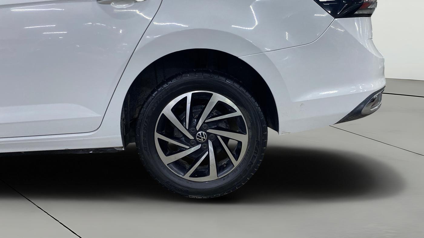 2023 Volkswagen VIRTUS TOPLINE TSI 1.0 AT, Petrol, Automatic, 63,915 km, Left Rear Wheel