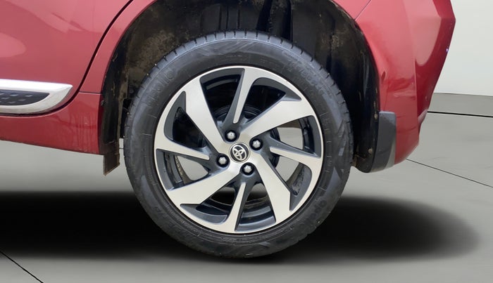 2022 Toyota Glanza V AMT, Petrol, Automatic, 36,144 km, Left Rear Wheel