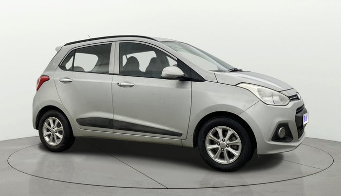 2015 Hyundai Grand i10 ASTA AT 1.2 KAPPA VTVT, Petrol, Automatic, 48,105 km, Right Front Diagonal