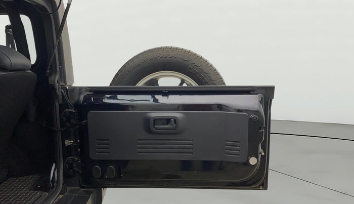 2023 Mahindra Thar LX P 2WD AT HT, Petrol, Automatic, 35,249 km, Boot Door Open