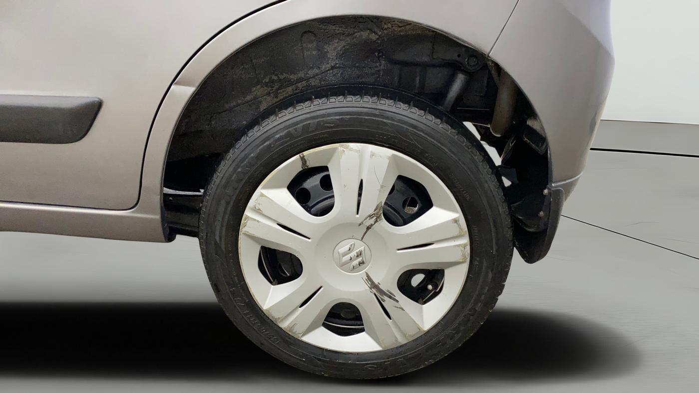 2018 Maruti Wagon R 1.0 VXI, Petrol, Manual, 48,523 km, Left Rear Wheel