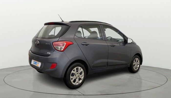 2015 Hyundai Grand i10 SPORTZ 1.2 KAPPA VTVT, Petrol, Manual, 33,549 km, Right Back Diagonal
