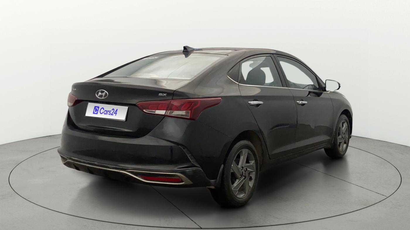 2021 Hyundai Verna SX 1.5 VTVT, Petrol, Manual, 40,797 km, Right Back Diagonal