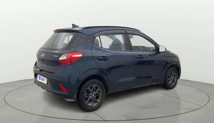 2022 Hyundai GRAND I10 NIOS SPORTZ 1.2 KAPPA VTVT CNG, CNG, Manual, 76,343 km, Right Back Diagonal