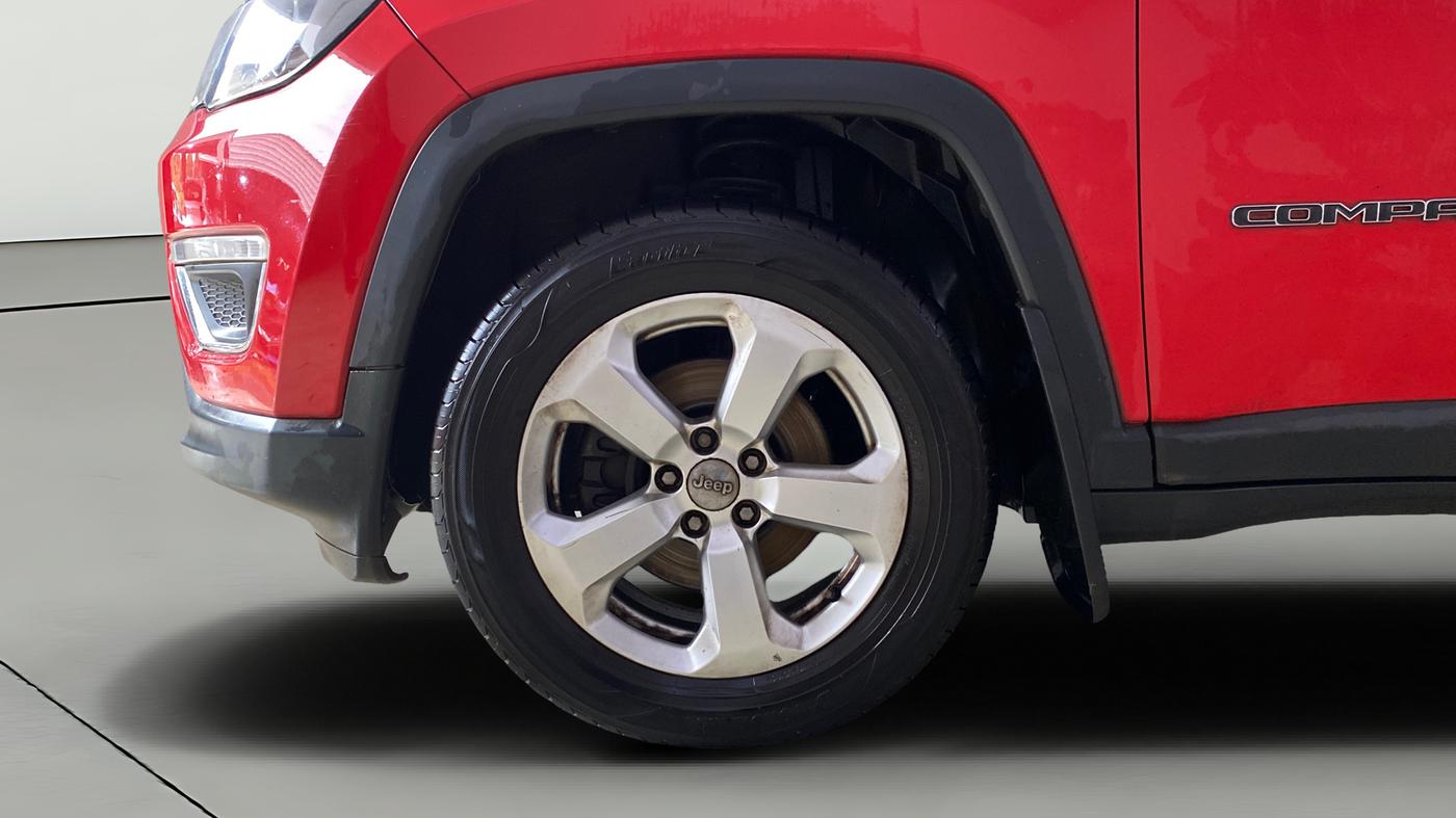 2018 Jeep Compass LIMITED 1.4 PETROL AT, Petrol, Automatic, 75,787 km, Left Front Wheel