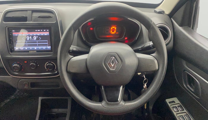 2017 Renault Kwid RXL, Petrol, Manual, 42,227 km, Steering Wheel Close Up