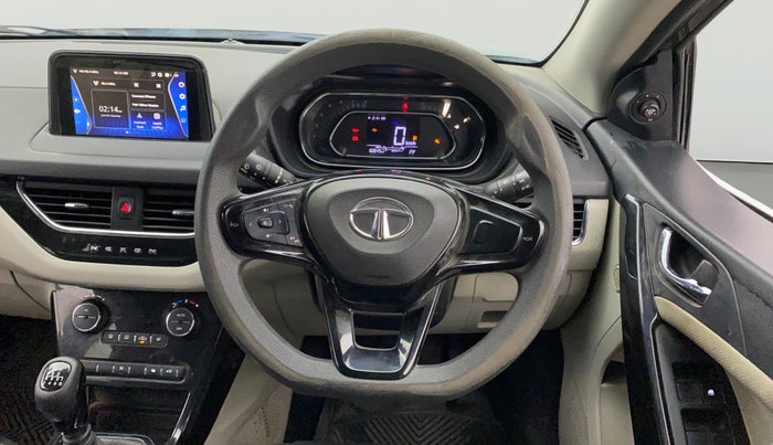 2021 Tata NEXON XZ PLUS PETROL, Petrol, Manual, 60,587 km, Steering Wheel Close Up