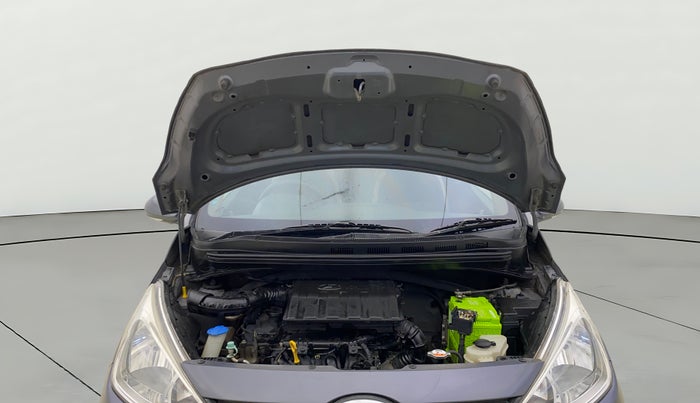 2015 Hyundai Grand i10 SPORTZ 1.2 KAPPA VTVT, Petrol, Manual, 49,408 km, Open Bonet