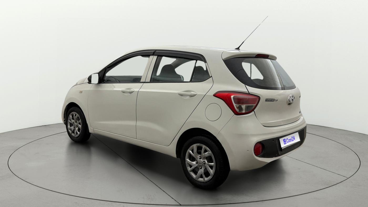 2017 Hyundai Grand i10 SPORTZ 1.2 KAPPA VTVT, Petrol, Manual, 70,893 km, Left Back Diagonal