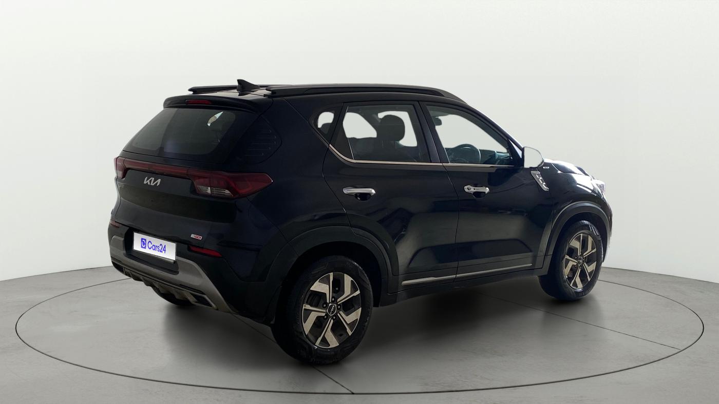2022 KIA SONET HTX 1.0 IMT, Petrol, Manual, 54,188 km, Right Back Diagonal