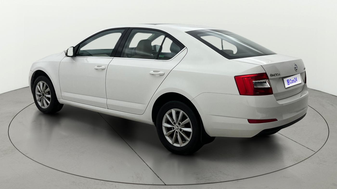 2014 Skoda Octavia ELEGANCE 2.0 TDI AT, Diesel, Automatic, 79,605 km, Left Back Diagonal