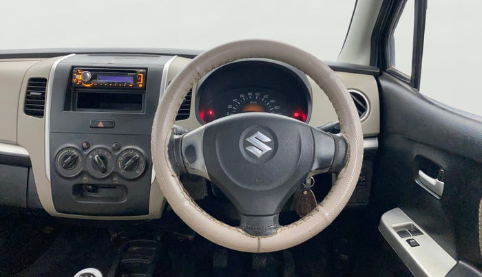 2014 Maruti Wagon R 1.0 LXI, Petrol, Manual, 72,635 km, Steering Wheel Close Up