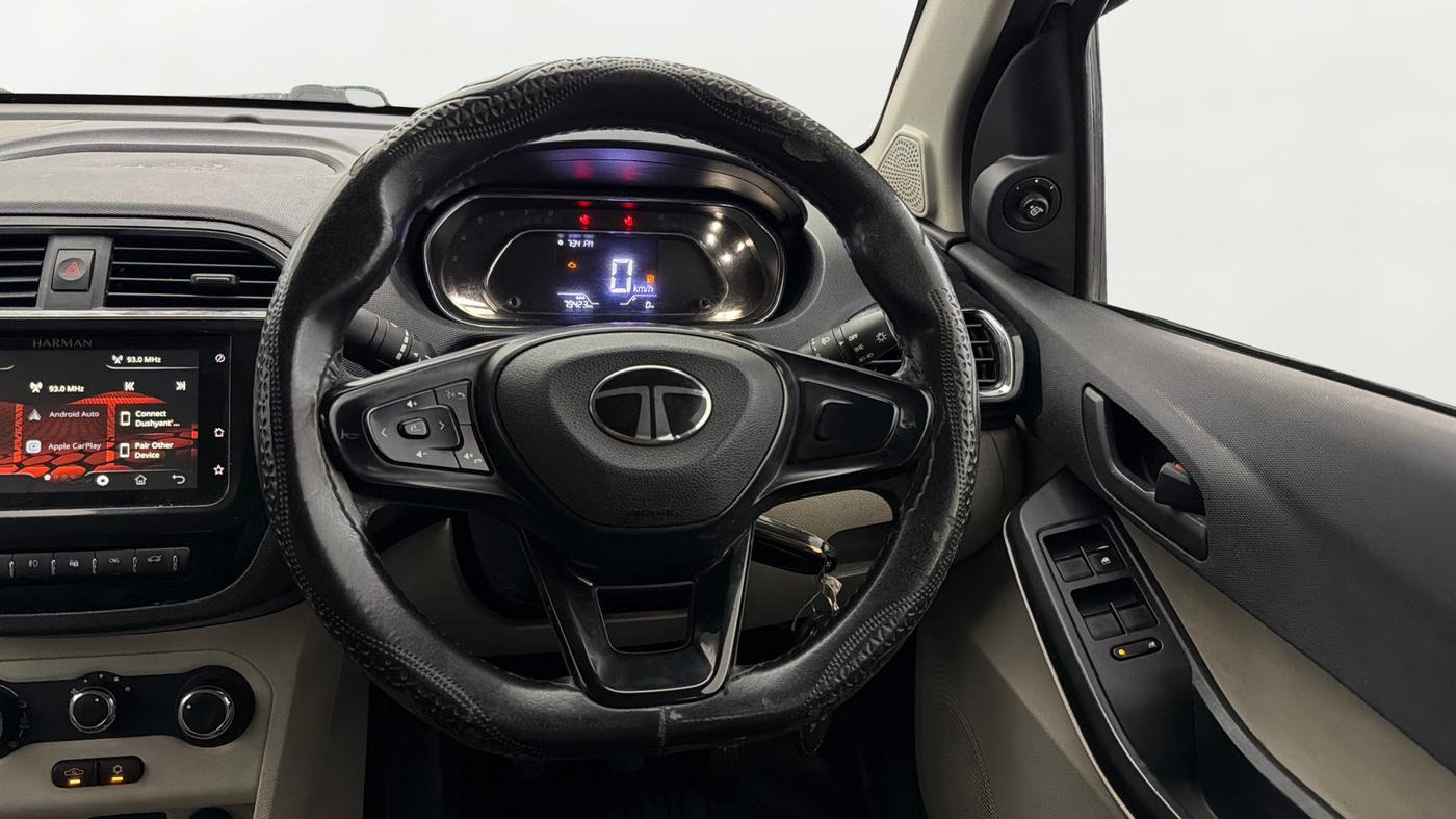 2024 Tata TIGOR XZ CNG, CNG, Manual, 79,353 km, Steering Wheel Close Up