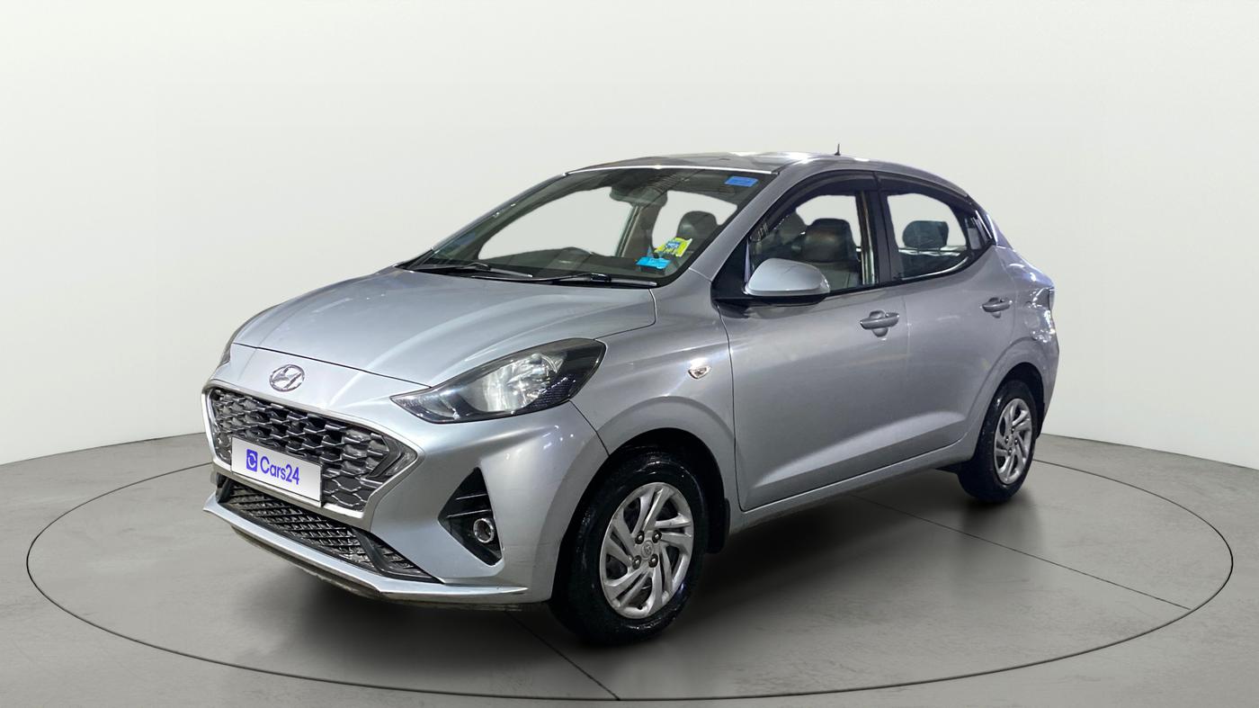 2020 Hyundai AURA S 1.2, Petrol, Manual, 86,619 km, Left Front Diagonal