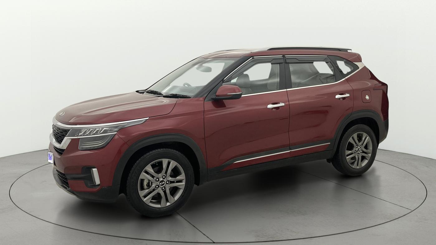 2019 KIA SELTOS HTX 1.5 PETROL, Petrol, Manual, 37,968 km, Left Front Diagonal