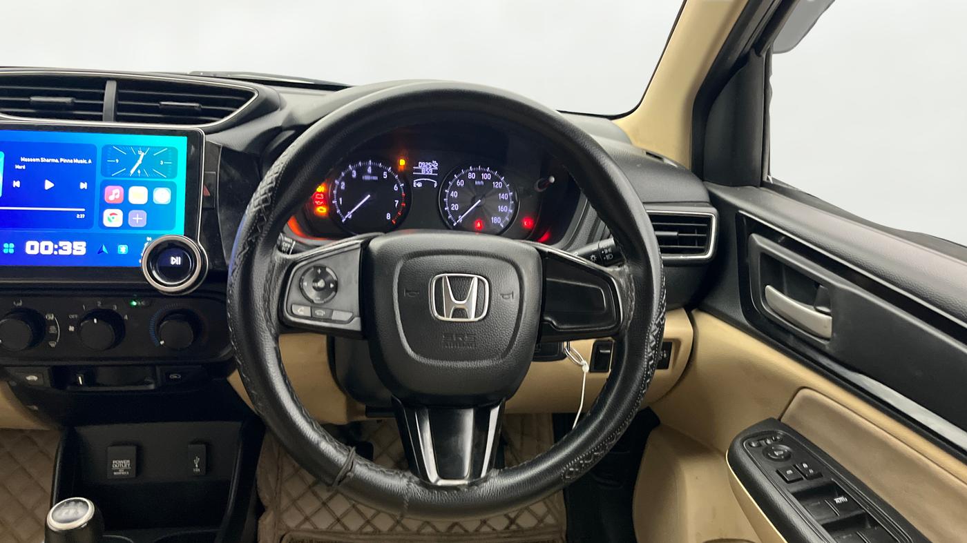 2020 Honda Amaze 1.2L I-VTEC S, Petrol, Manual, 92,321 km, Steering Wheel Close Up