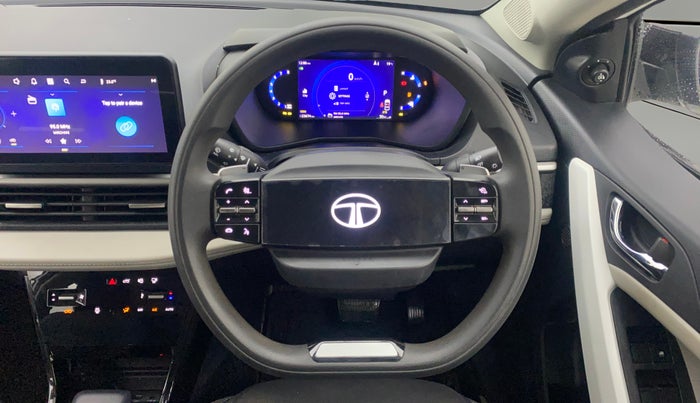 2024 Tata NEXON CREATIVE PLUS S 1.2 REVOTRON 7 DCA, Petrol, Automatic, 23,673 km, Steering Wheel Close Up