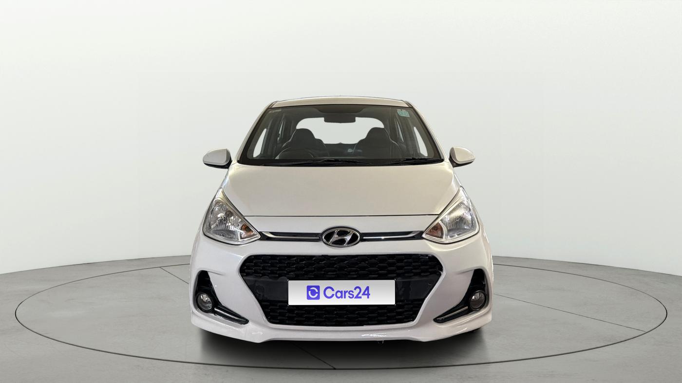 2017 Hyundai Grand i10 SPORTZ 1.2 KAPPA VTVT, Petrol, Manual, 55,669 km, Front