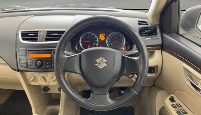 2014 Maruti Swift Dzire VXI, Petrol, Manual, 1,17,461 km, Steering Wheel Close Up