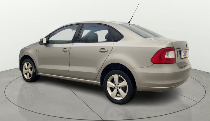 2015 Skoda Rapid 1.6 MPI ELEGANCE PLUS, Petrol, Manual, 1,26,232 km, Left Back Diagonal