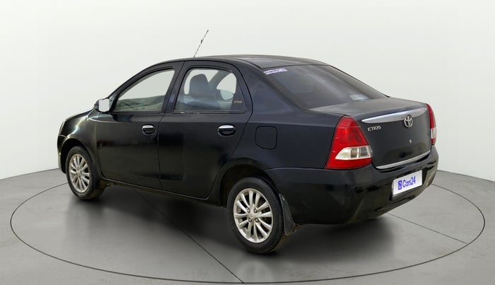 2013 Toyota Etios V, Petrol, Manual, 70,726 km, Left Back Diagonal