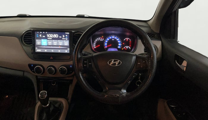 2015 Hyundai Xcent S 1.2, Petrol, Manual, 85,465 km, Steering Wheel Close Up