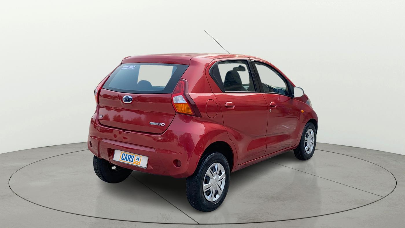 2018 Datsun Redi Go T(O) 1.0 AMT, Petrol, Automatic, 24,770 km, Right Back Diagonal