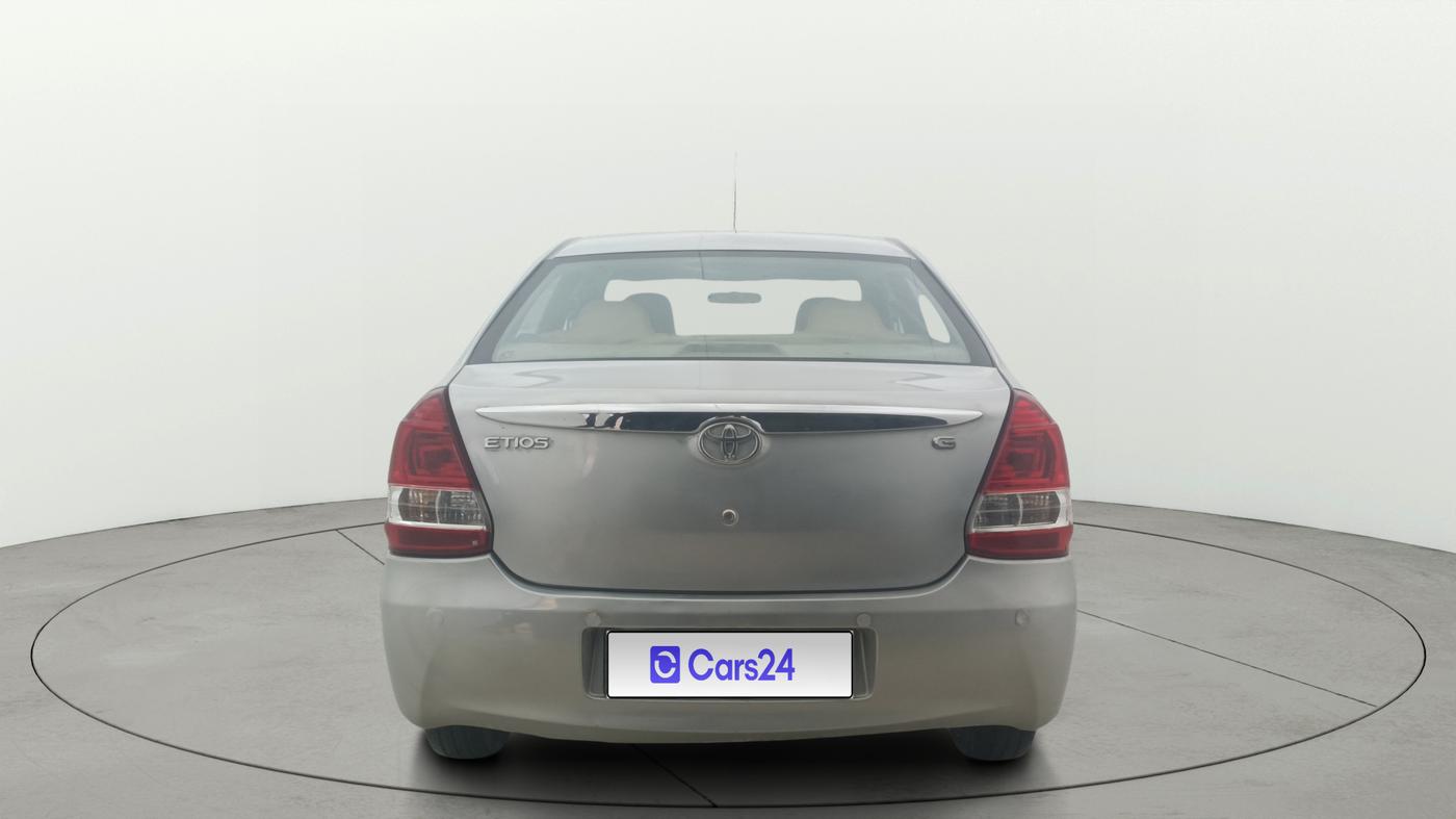 2014 Toyota Etios G, Petrol, Manual, 43,119 km, Back/Rear